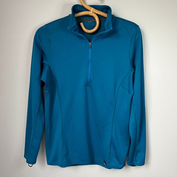 Patagonia Blue Midweight Capilene Baselayer Women's Small - Picture 1 of 5